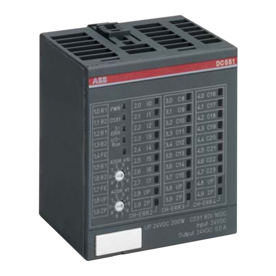 ABB DC551-CS31 Instrucciones De Montaje