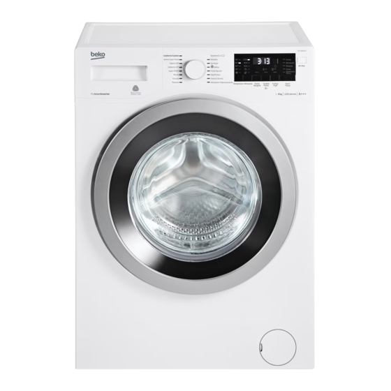 Beko WTV 8633 XS Manuales