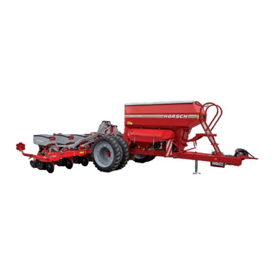 horsch Maestro 6 CC Manuales