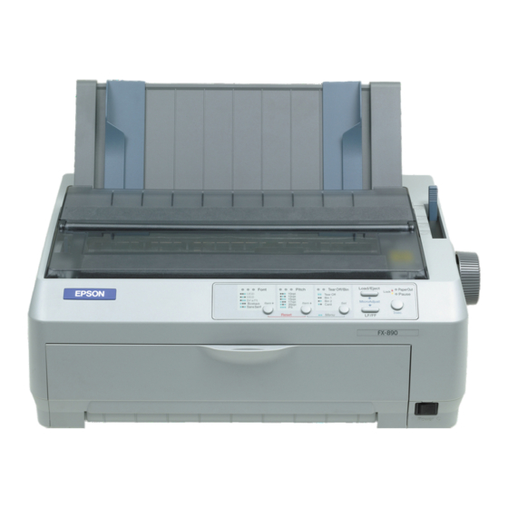Epson FX-890 Guia De Instalacion