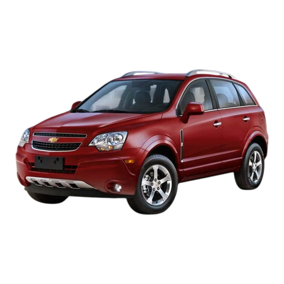 Chevrolet Captiva Sport 2014 Manual Del Propietário