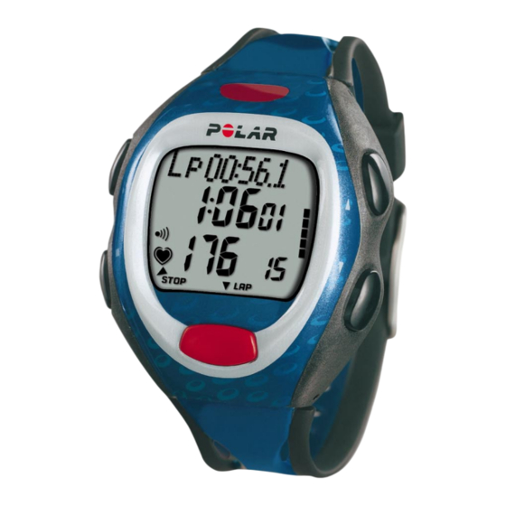 Polar S610i Manual Del Usuario
