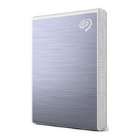Seagate One Touch SSD Manual Del Usuario