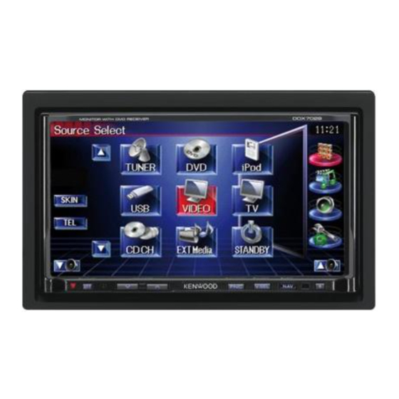 Kenwood DDX7029 Manual De Instalación
