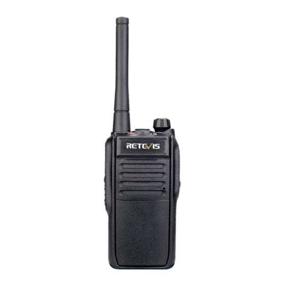 Retevis RT78 Manual Del Usuario