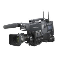 Sony PMW-500 Manual Del Usuario