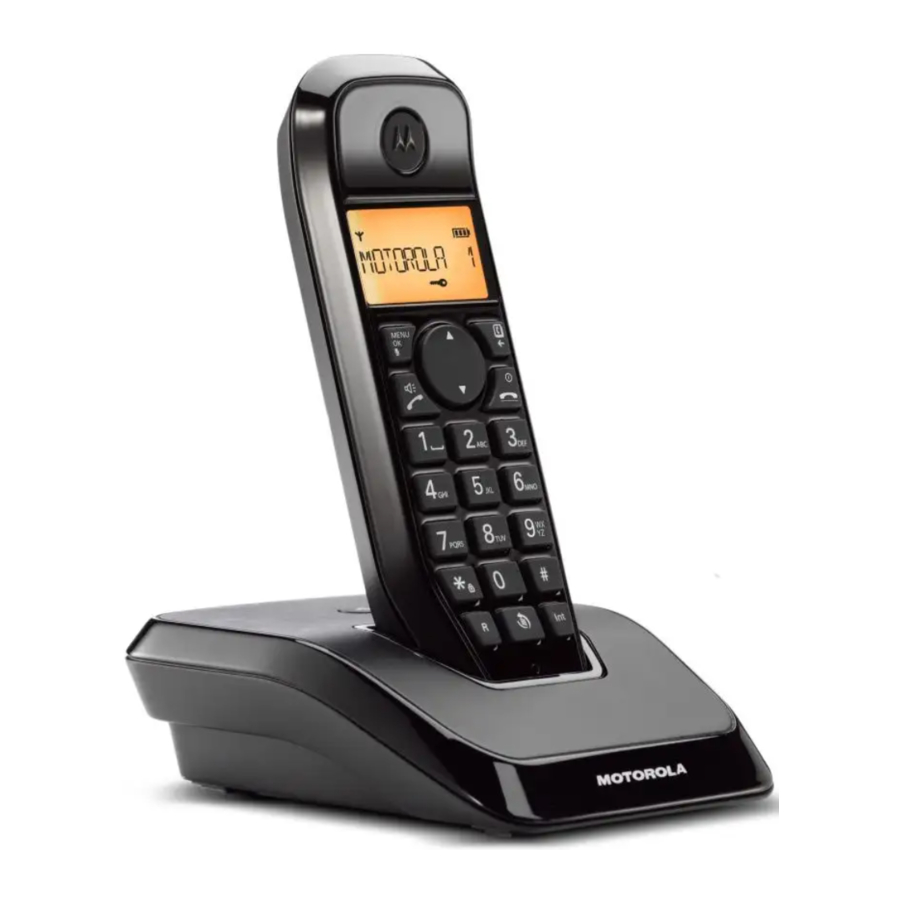 Motorola S1201, S1202, S1203, S1204 - Manual del Teléfono Inalámbrico