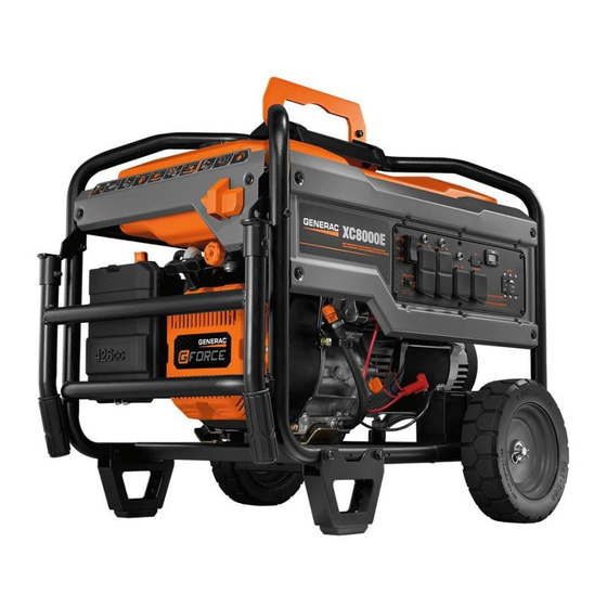 Generac XC Serie Manuales