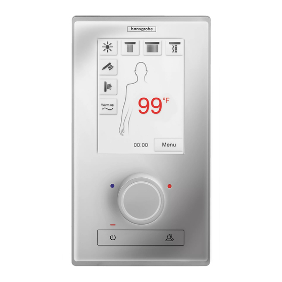 Hansgrohe RainBrain 15841 Serie Instrucciones De Operación
