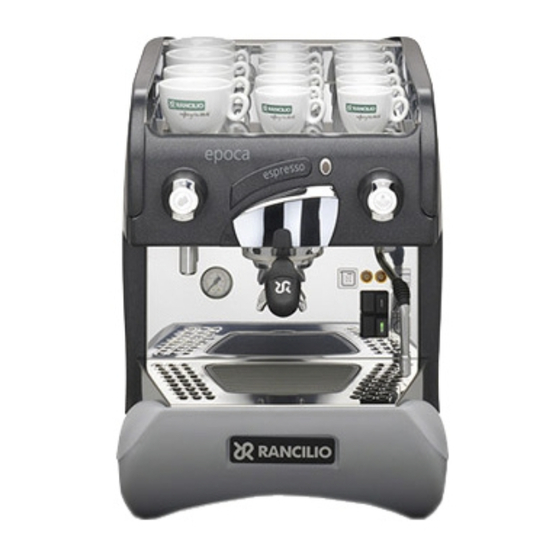 Rancilio EPOCA Serie Instrucciones Originales