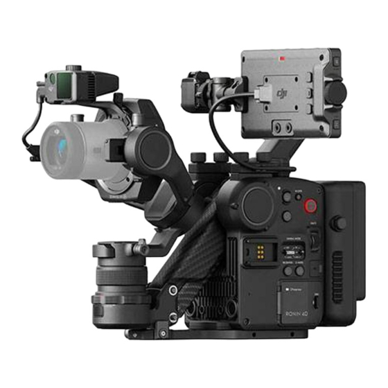 DJI RONIN 4 D Manuales