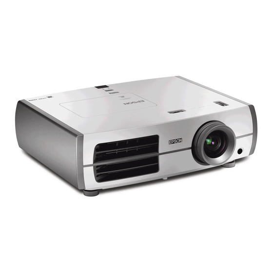 Epson PowerLite Home Cinema 8350 Manuales