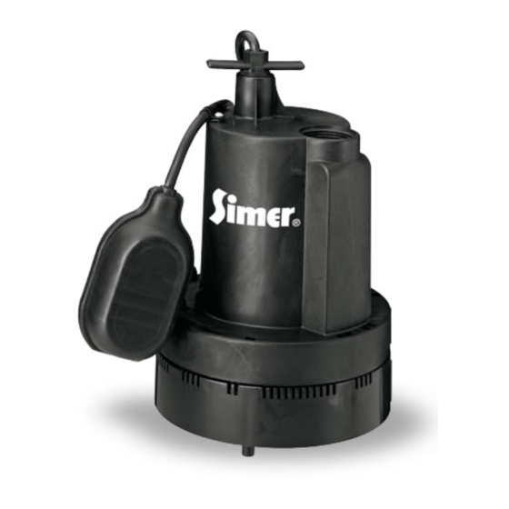 Simer 2905-04 Manual Del Usuario