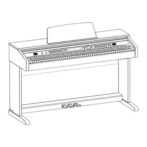 TMA Medeli Intermezzo DP330/RW Manual De Instrucciones