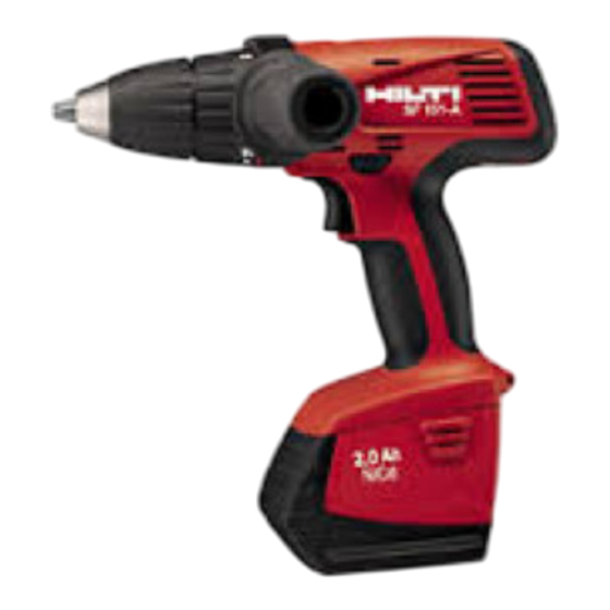 Hilti SF151-A Manual De Instrucciones