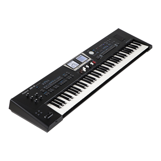 Roland BK-9 Manual De Usuario