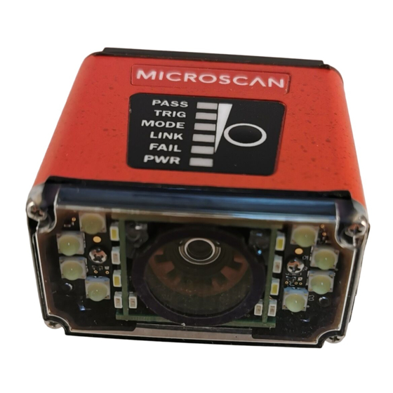 Omron MICROSCAN MicroHawk MV-40 Manuales