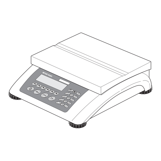 Mettler Toledo BBA462 Instrucciones De Manejo