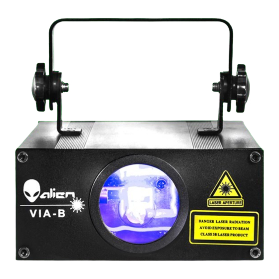 Alien Laser Via B Manual De Usuario