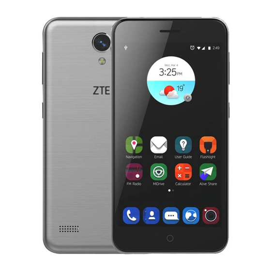 ZTE BLADE A520 Manual De Usuario