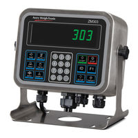 Avery Weigh-Tronix ZM303 Instrucciones Del Usuario