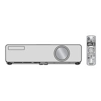 Panasonic PT-LW80NTE Instrucciones De Funcionamiento