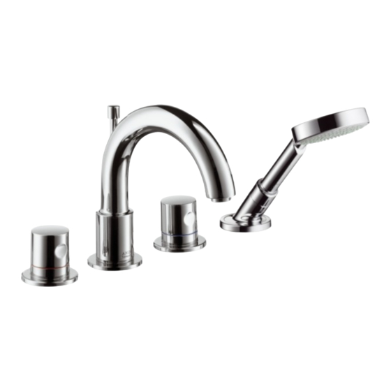 Hansgrohe AXOR Uno 38454000 Manuales