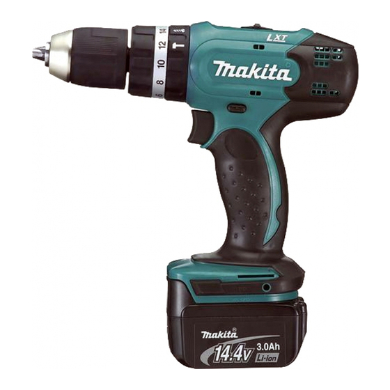 Makita BHP343 Manual De Instrucciones