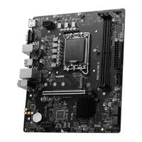 Msi PRO H610M-E Manual Del Usuario