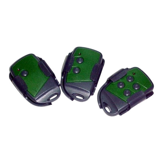 Forsa Automatismos GAMA EUROCODE RT-1 Manual De Instalacion Y Uso