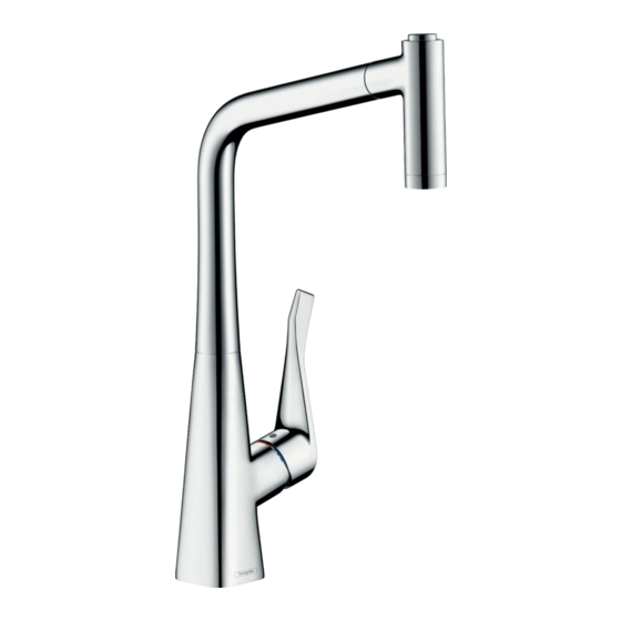 Hansgrohe Metris 320 2jet Eco 14780 Serie Manual Del Usuario