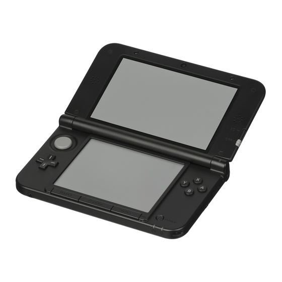 Nintendo 3DS XL Manual Del Operador