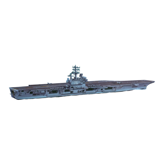 Italeri USS Ronald Reagan CVN 76 Manual De Instrucciones