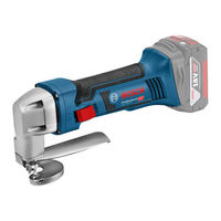 Bosch GSC 18V-16 E Solo Manual Original