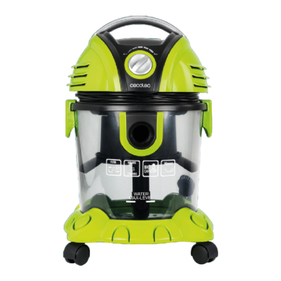 cecotec CONGA WET&DRY T Manual De Instrucciones