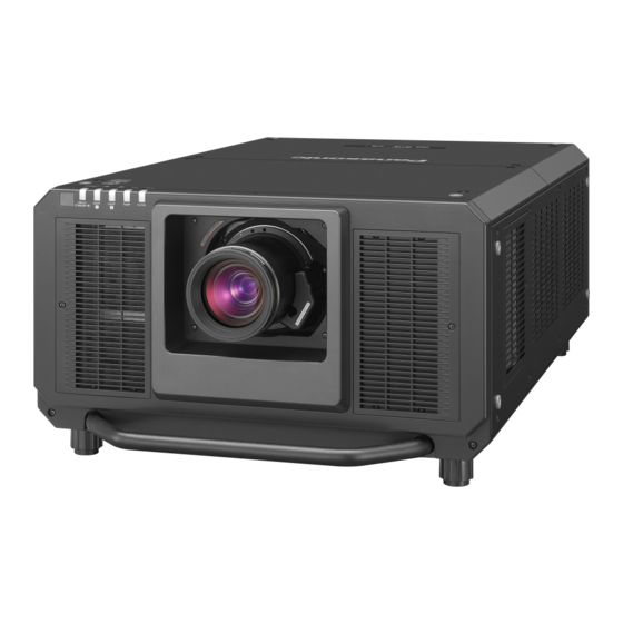Panasonic PT-RQ32K Instrucciones De Operación