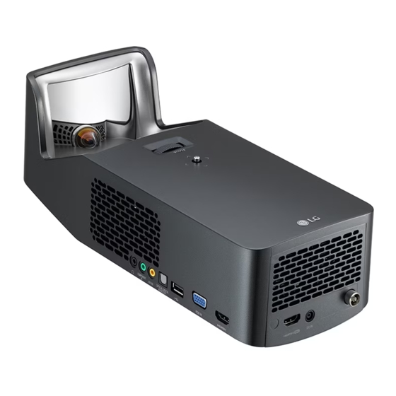 LG PF1000U Manual Del Propietário