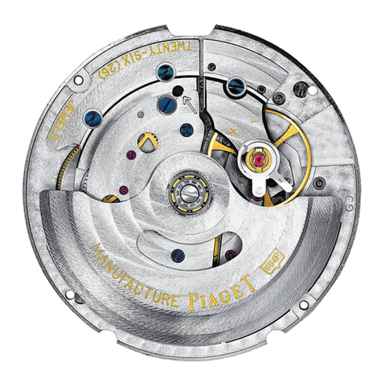 Piaget 504P Manuales