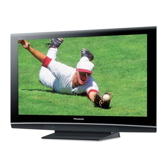 Panasonic TH-42PZ80U Manual De Instrucciones