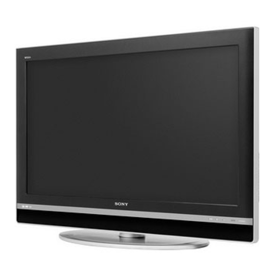 Sony Bravia KLV-V32A10E Manual De Instrucciones