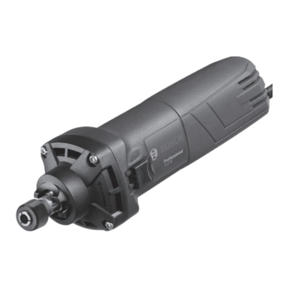 Bosch GGS Professional 28 Instrucciones De Servicio