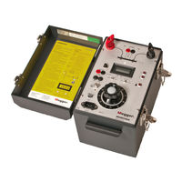 Megger MOM600A Manual Del Usuario