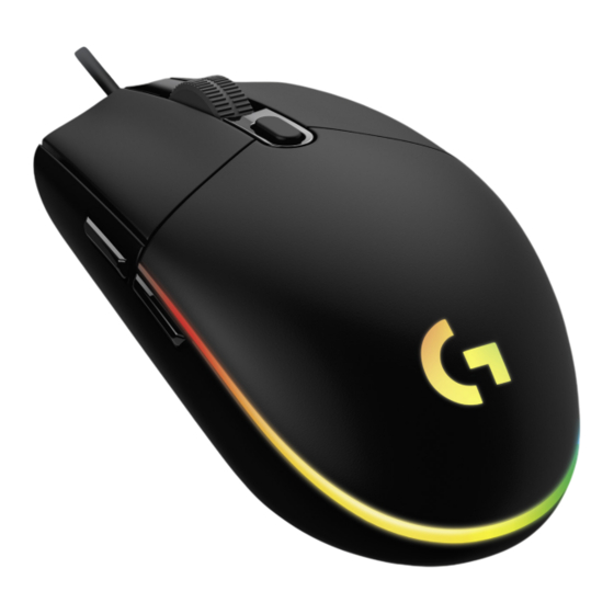 Logitech G G102 LIGHTSYNC Guia De Inicio Rapido