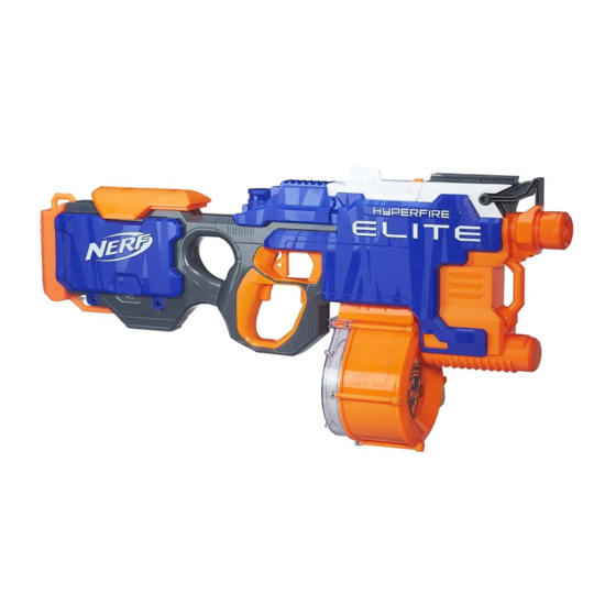 Hasbro NERF HYPERFIRE ELITE Guia De Inicio Rapido