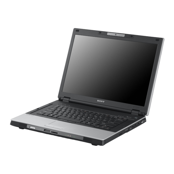 Sony Vaio VGN-BX Serie Guía De Usuario