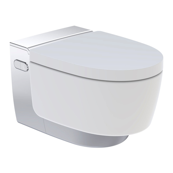 geberit AQUACLEAN MERA Instructions De Montage
