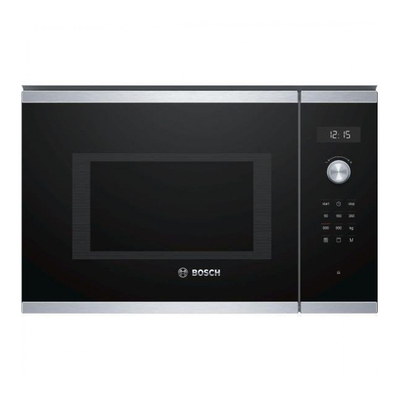 Bosch BEL554M 0 Serie Manual De Usuario E Instrucciones De Montaje