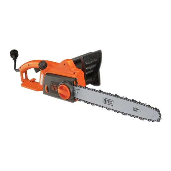 Black and Decker CS1216 Manual De Instrucciones