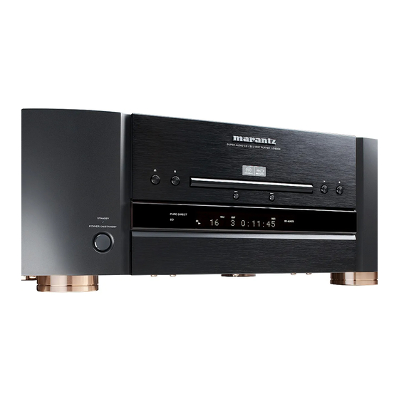 Marantz UD9004 Manuales