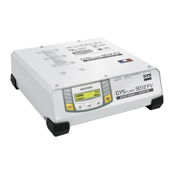 GYS GYSFLASH 50-12 HF Manual De Instrucciones